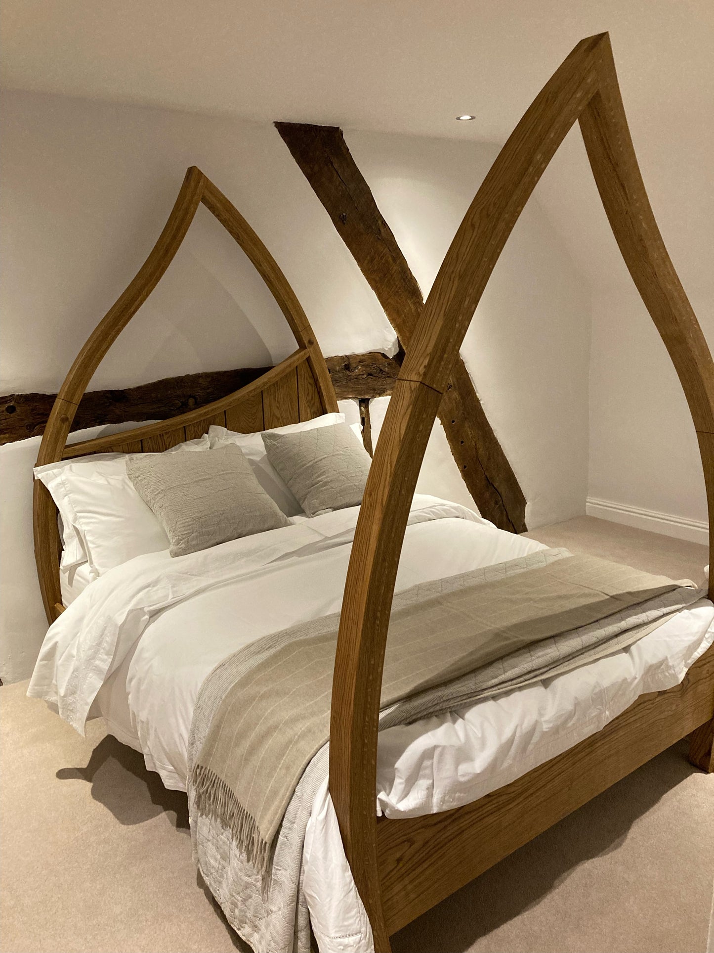 Oak Four Poster Bed